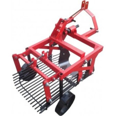 Potato digger on the KPK-MTP minitractor