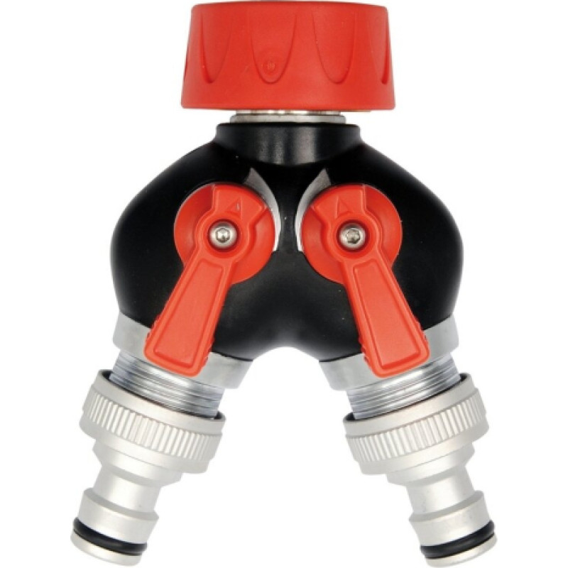 2 way coupling Tap-hose adaptor 3/4