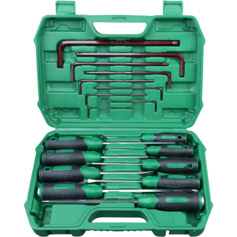 Screwdriver set 18pcs (pl./PH/torx)