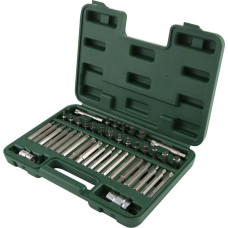 Screwdriver bit set 42pcs (IMBUS, TORX,SPLINE)