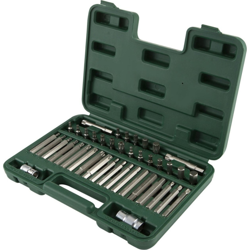 Screwdriver bit set 42pcs (IMBUS, TORX,SPLINE)