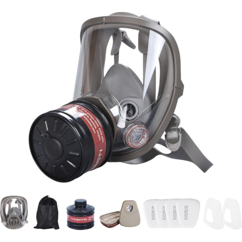 Full Mask Respirator with filter set