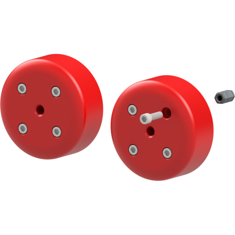 Riteņu svaru komplekts priekš FD-5 (2 x 12,5kg)