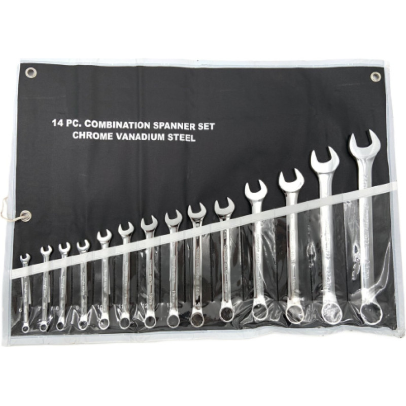 Combination wrench set 14pcs (6-24mm)