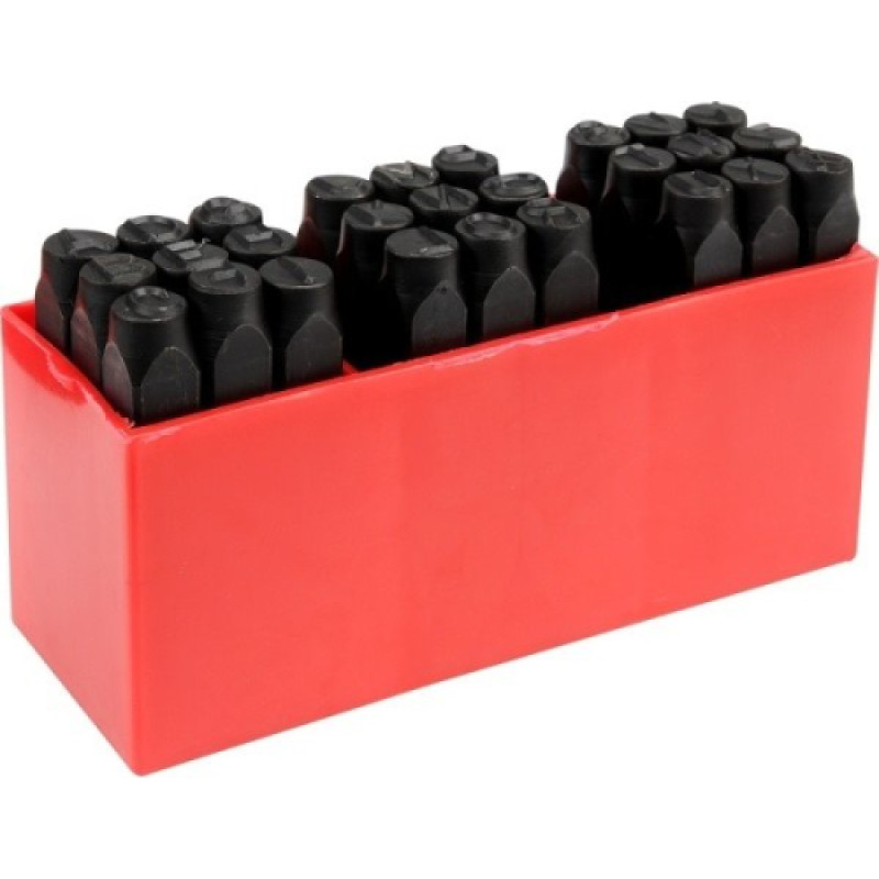 Vēstuļu zīmogs 8mm, 27gab.