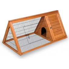 WOODEN RABBIT HUTCH MODEL TUSCANY