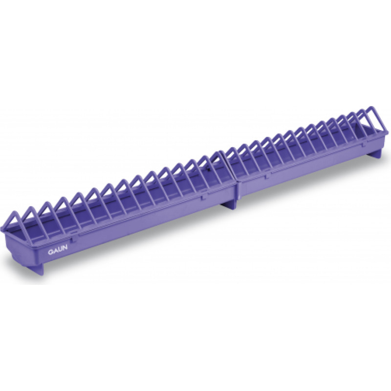 PLASTIC CHICK FEEDER N/S 1 MT. (VIOLET )