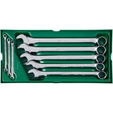 Tray. Combination wrench set  8pcs.