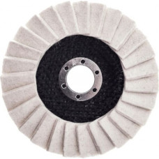 Felt disc for polishing metal 125mm