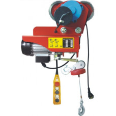 Electric chain hoist with moving trolley 1200kg. Double hook