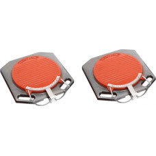 Red turntable set (2pcs)