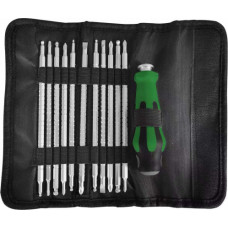 Screwdriver combination set 11pcs (pl./PH/PZ/HEX/torx)