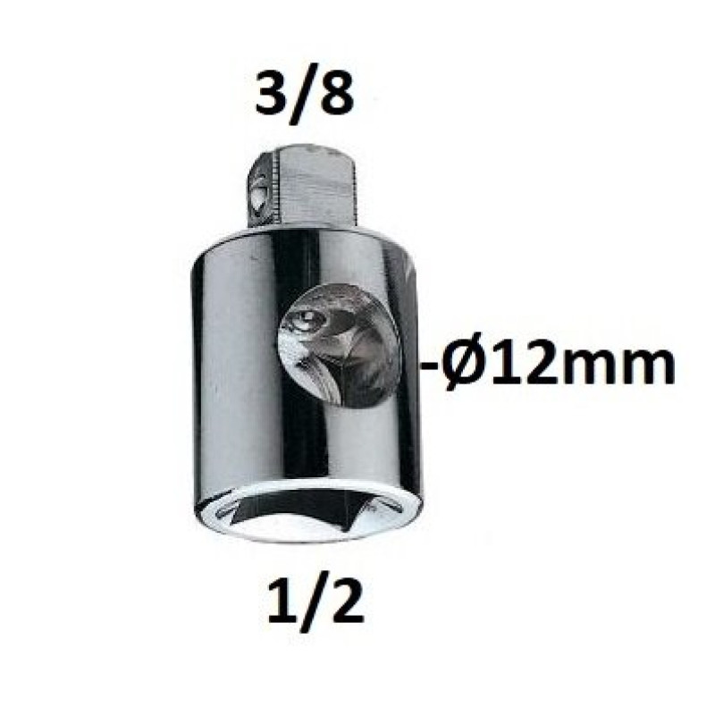 3-way adapter 1/2