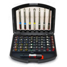 Screwdriver bit set 56pcs with bit holder