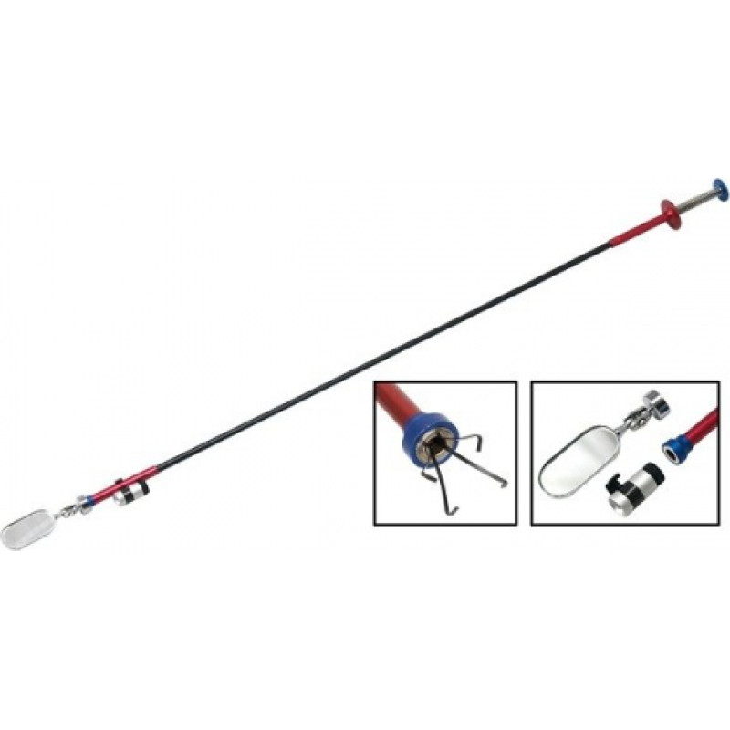 Гибкий магнитный захват 700 мм с захватом, зеркалом и светодиодной подсветкой