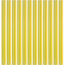 Hot glue stick set (yellow) (12pcs) 7.2x100mm