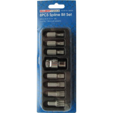 Screwdriver bit set 8pcs. SPLINE