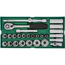 Tray. Socket set. 1/2