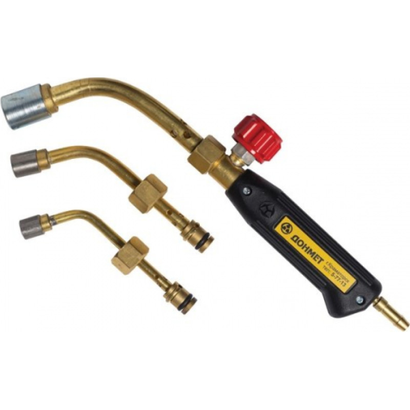 Mini brazing torch with interchangeable tips 297