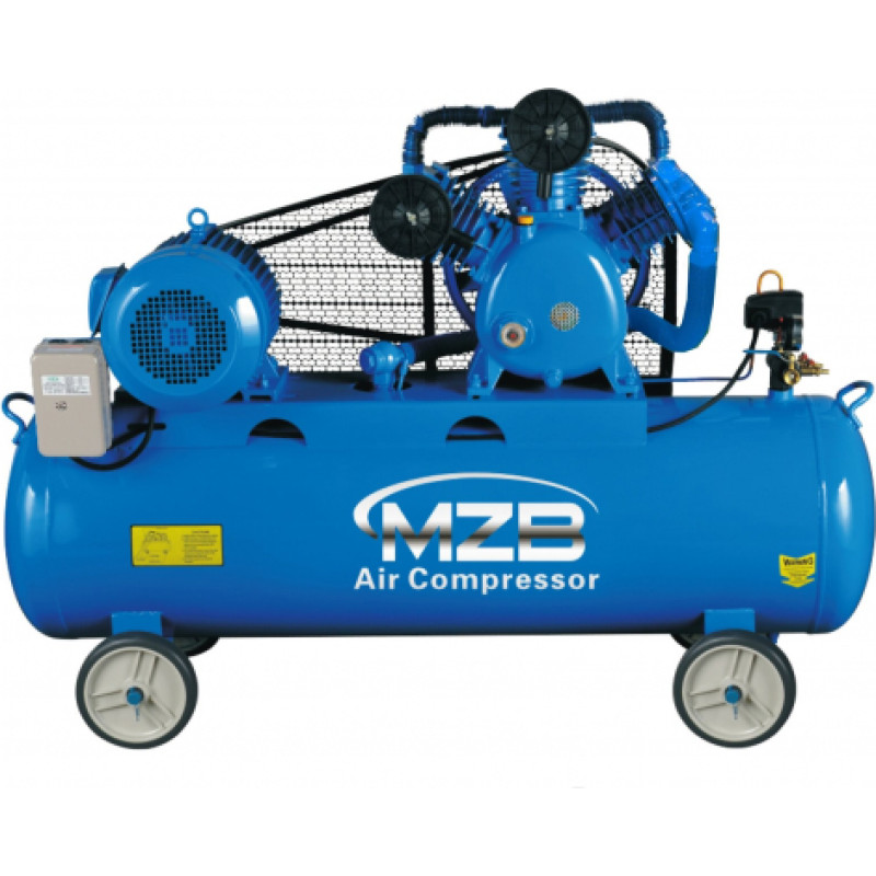 Belt-driven air compressor 180L 660L/min 12.5bar