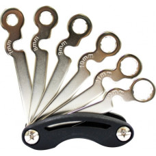 Brake bleeder wrench set 6pcs