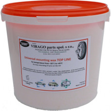 Mounting paste TOP Line WAX 5kg (orange)