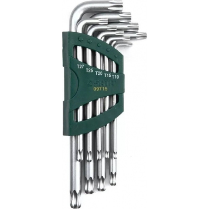 Hex key TORX ball point set 9pcs (T10-T50)