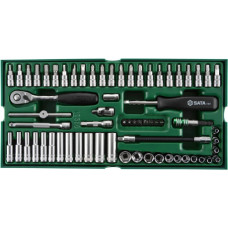 Tray. Socket set. 1/4