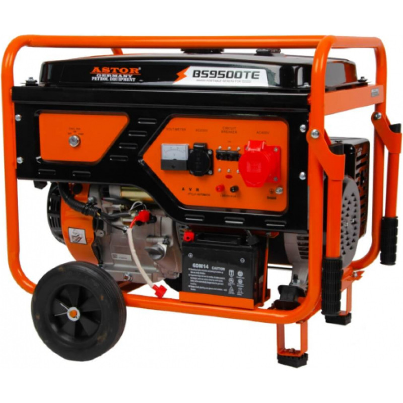 Astor Gasoline generator ASTOR BS-9500TE 380V / 220V