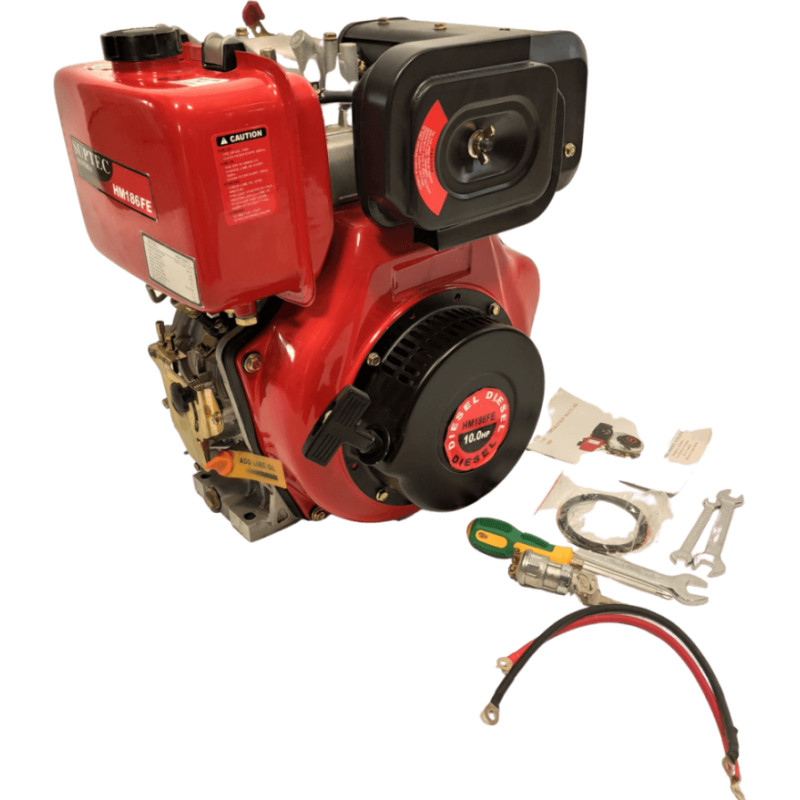 Suptec HM-186FE Dīzeļa dzinējs ar starteri 25mm