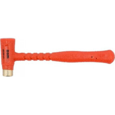 Brass hammer with shock absorbing head / 0.7kg, Ø 32mm, L=330mm