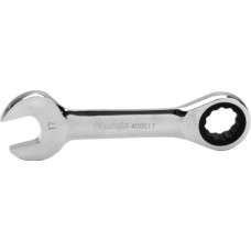 Combination wrench with ratchet (short) / 17mm