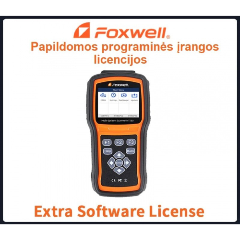 Foxwell NT530 additional software / BMW, MINI, Roll-Royce