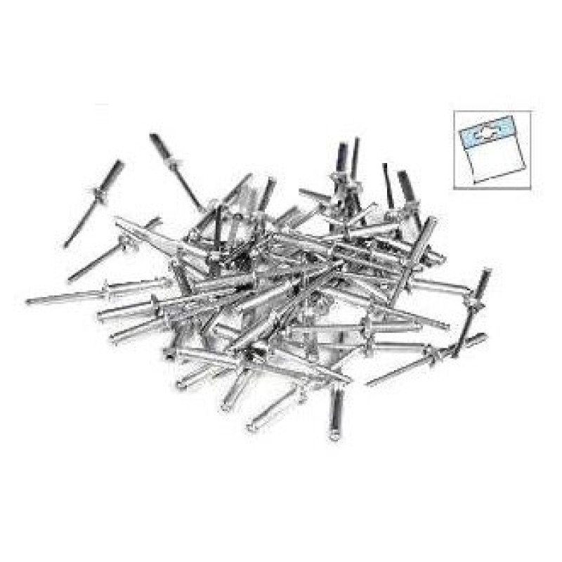 Aluminium blind rivets 50pcs. / 12.7 x Ø4.0mm