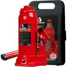 Hydraulic welded bottle jack with plastic box / 5.0t, Hmin/max-207/402mm