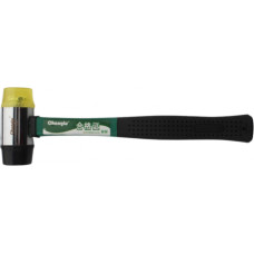 Mounted hammer with plastic fibreglass handle / 0.4kg, Ø 35mm, L=270mm