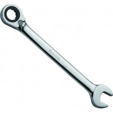 Reversible combination gear wrench / 22mm