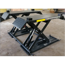 Mobile scissor lift with automatic fixation 3000kg