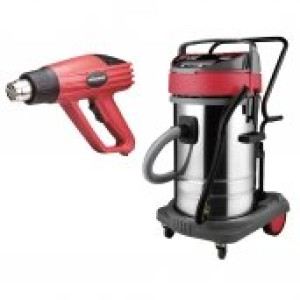 Hot air gun. Vacuum cleaner