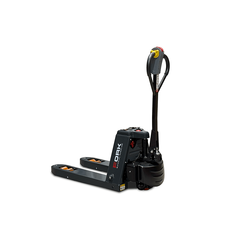 Short electric lithium battery pallet stacker PRE15-08